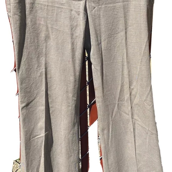 Theory Pants Plaid Cotton Size 6 - Picture 1 of 7